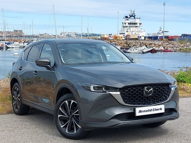 Grey Used 2024 Mazda CX-5 Exclusive-Line SUV | £24,998 (Fair price) - Image 1/4