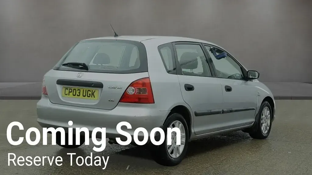 Used Honda Civic S 110 HP (80 kW) 2003 Silver Hatchback