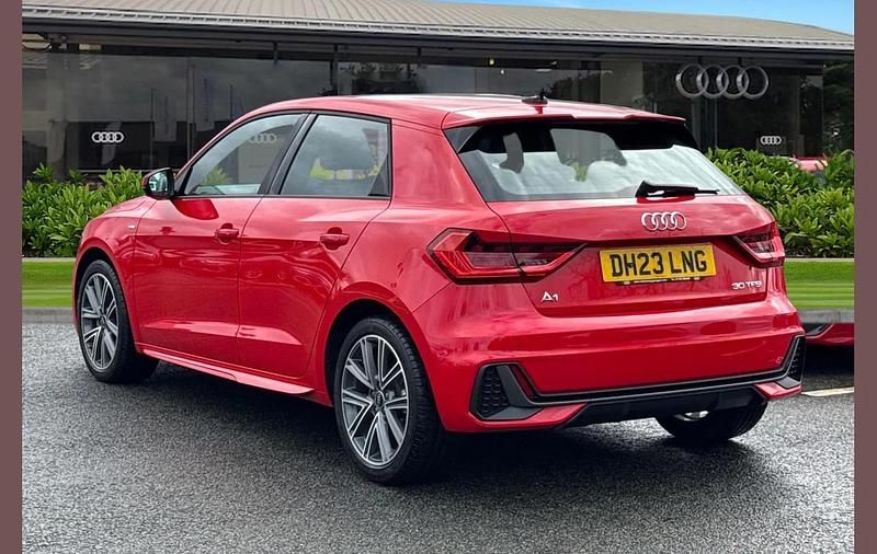 Used Audi A1 S-Line 110 HP (80 kW) 2023 Red SUV