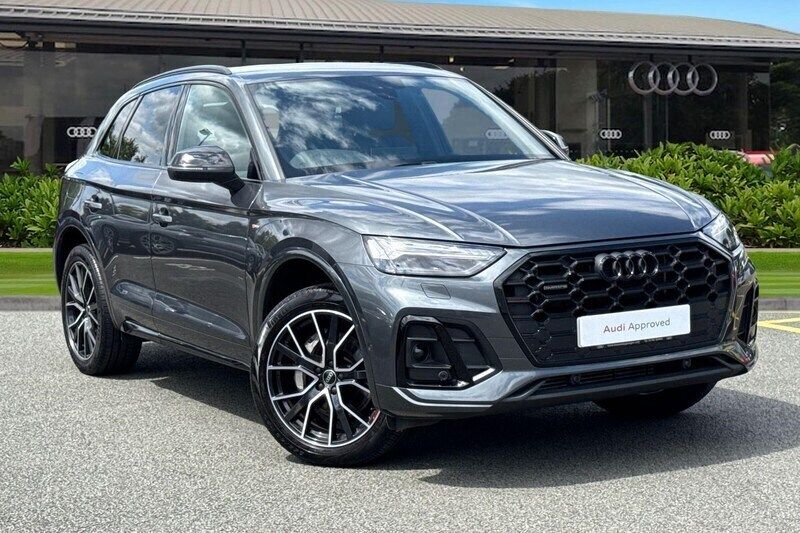 Grey Used 2023 Audi Q5 Black Edition SUV | £40,650 (Expensive) - Image 1/4