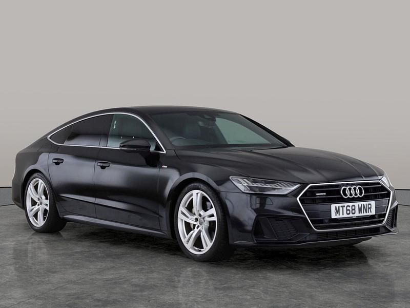 Used Audi A7 Sportback S-Line 2018 Black Hatchback