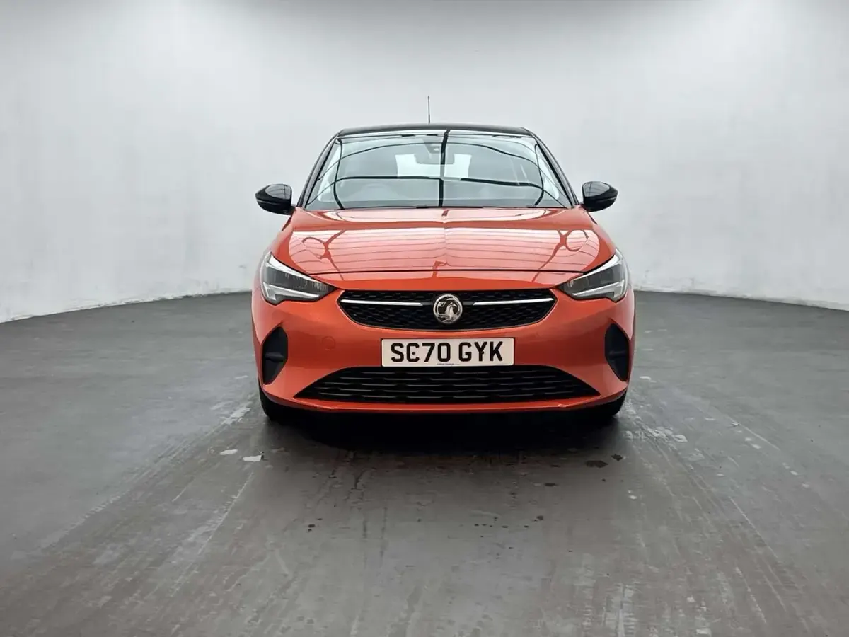 Used Vauxhall Corsa 75 HP (55 kW) 2021 Orange Hatchback