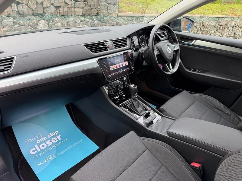 Used Skoda Superb SE 150 HP (110 kW) 2018 Quartz grey metallicgrey Hatchback