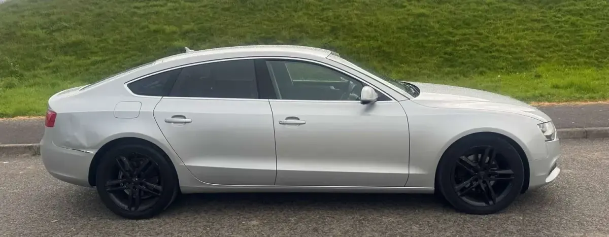 Begagnad Audi A5 2014 Silver Sportkupé