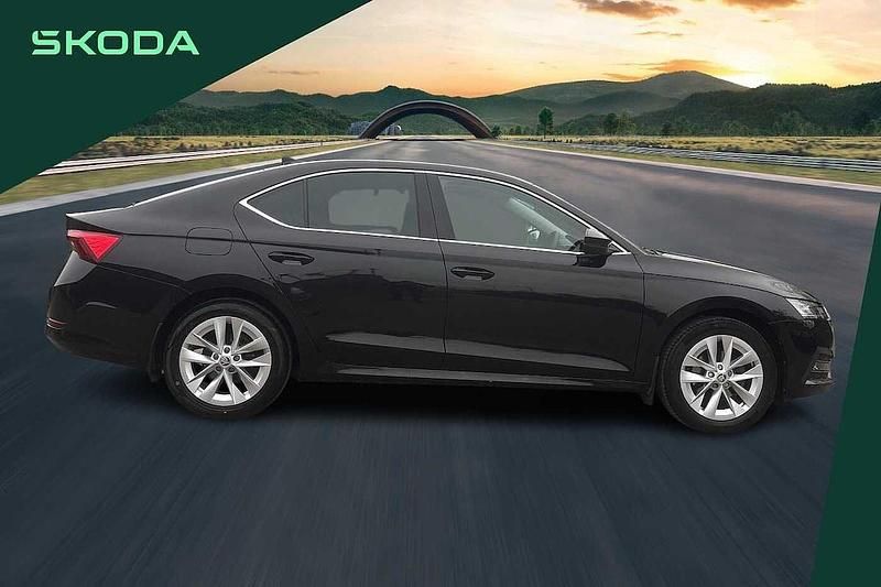 Used Skoda Octavia SE L 150 HP (110 kW) 2022 Black Hatchback