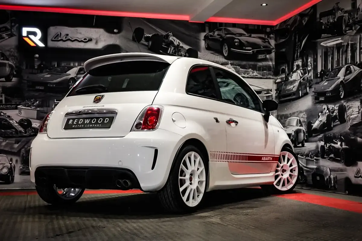 Used Abarth 500 160 HP (117 kW) 2010 White Hatchback