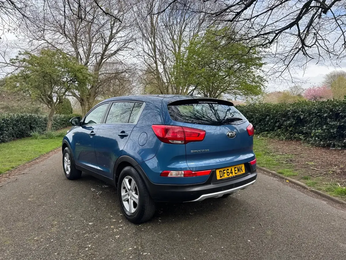 Used Kia Sportage 135 HP (99 kW) 2015 Blue SUV