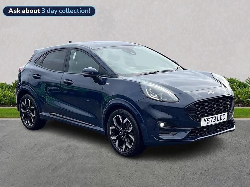 Blue Used 2023 Ford Puma ST-Line X Hatchback | £16,375 (Fair price) - Image 1/4