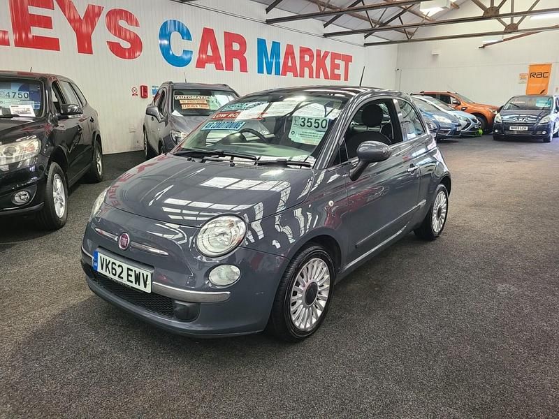 Used Fiat 500 Lounge 69 HP (50 kW) 2012 Grey Hatchback
