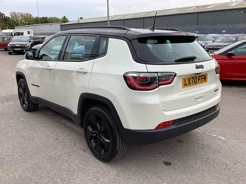 Used Jeep Compass Night Eagle 140 HP (102 kW) 2020 Vocal white + black roof SUV