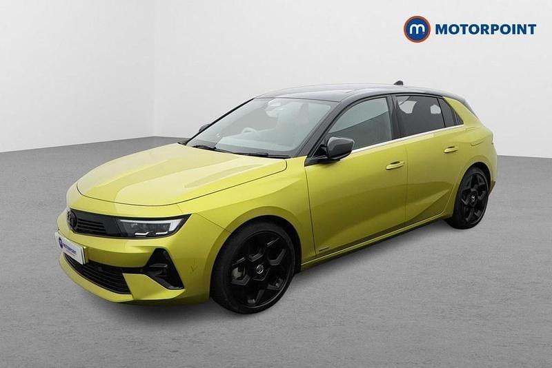 Used Vauxhall Astra Ultimate 2023 Yellow/black Hatchback