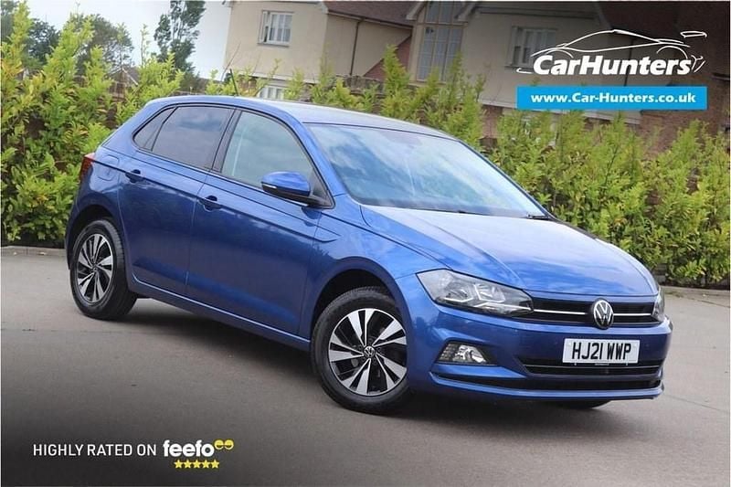 Blue Used 2021 VW Polo Match Hatchback | £12,995 (Fair price) - Image 1/4