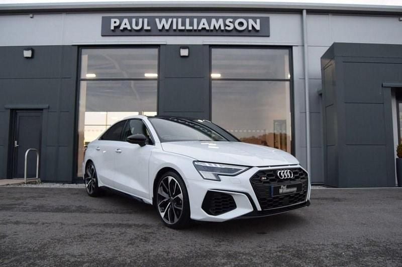 Used Audi S3 Advanced 310 HP (228 kW) 2021 White Sedan