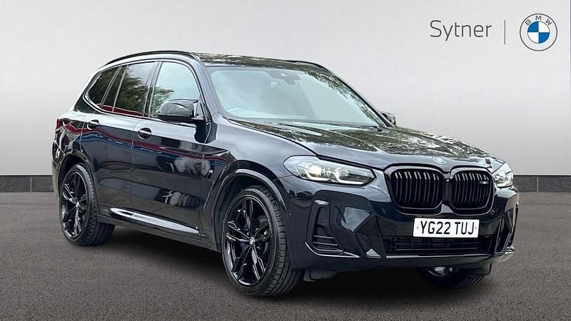 Black Used 2022 BMW X3 M Sport SUV | £42,750 (Fair price) - Image 1/4