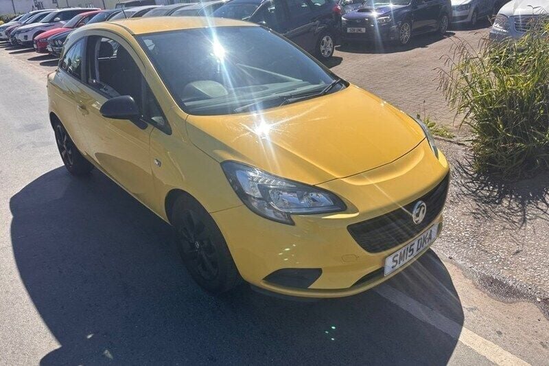 Yellow Used 2015 Vauxhall Corsa Hatchback | £5,495 (Fair price) - Image 1/1