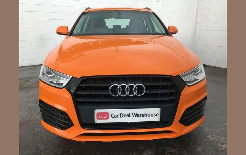 Used Audi Q3 S-Line 180 HP (132 kW) 2018 Orange SUV