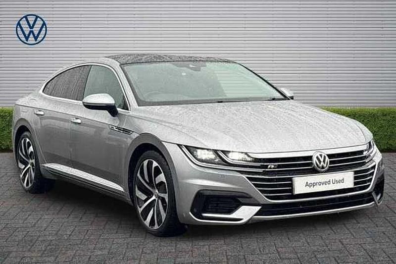Used VW Arteon R-line 190 HP (139 kW) 2019 Silver Hatchback