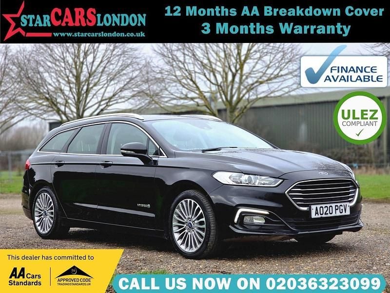 Used Ford Mondeo Titanium 187 HP (137 kW) 2020 Black Estate