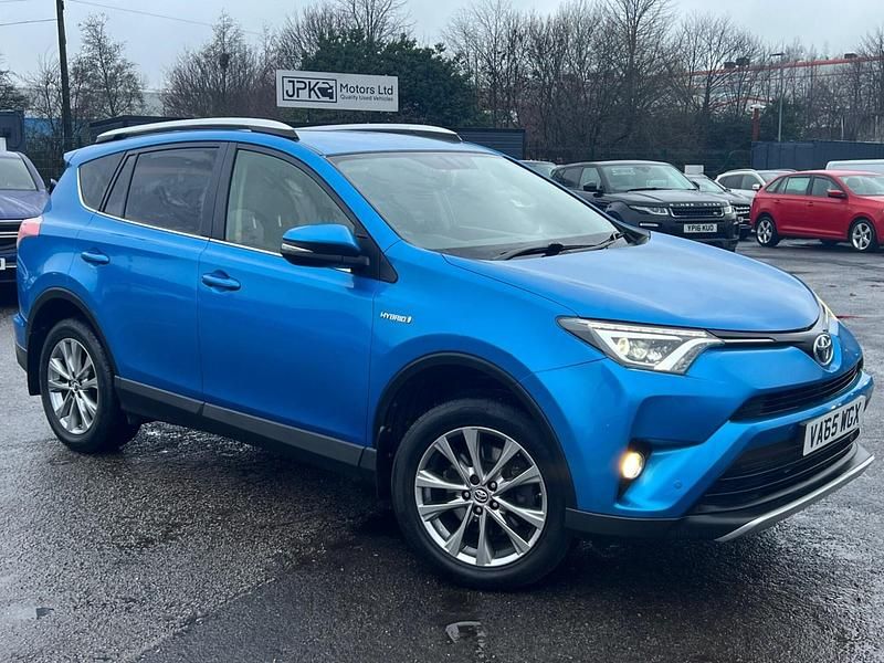 Used Toyota RAV4 197 HP (144 kW) 2016 Blue SUV