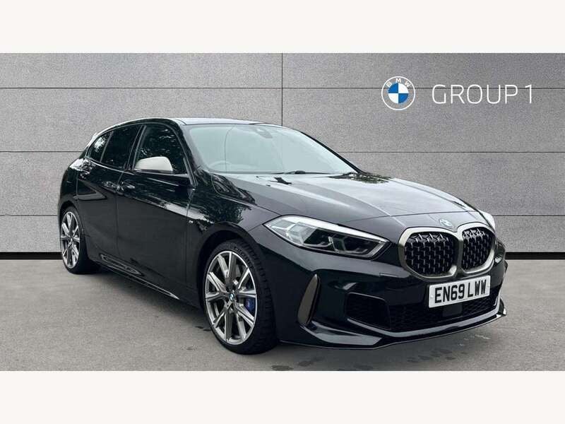Black Used 2020 BMW M135 M Sport Hatchback | £24,995 (Fair price) - Image 1/4