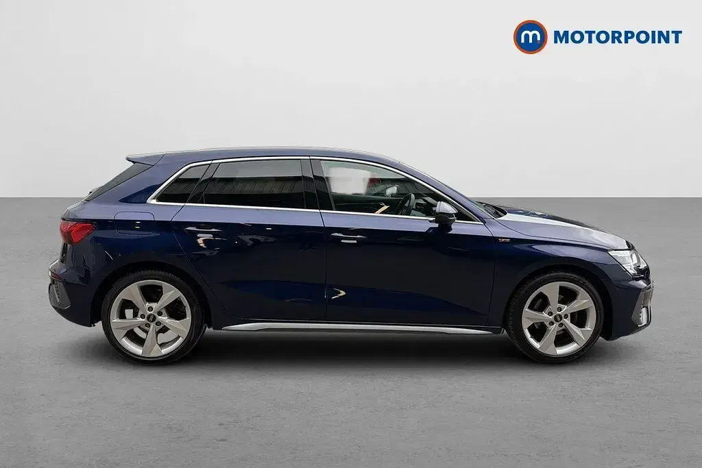 Used Audi A3 S-Line 2023 Blue Sedan