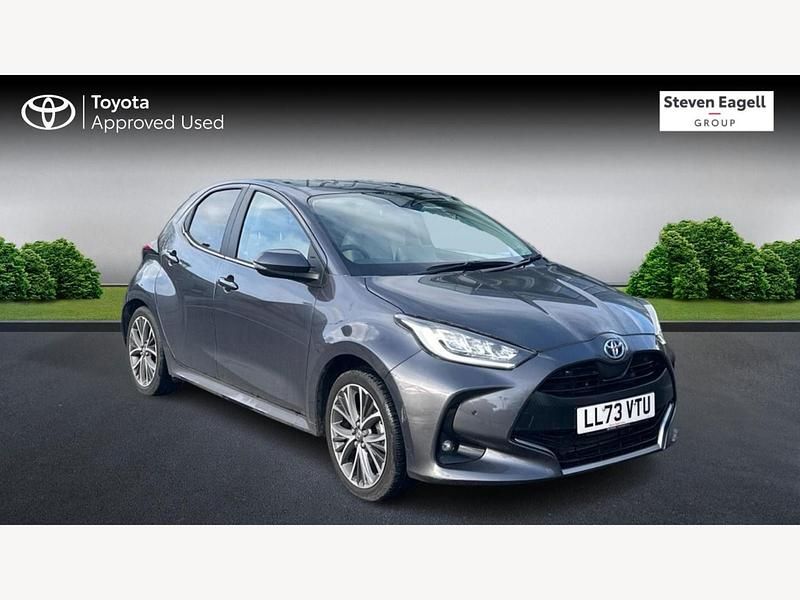 Used Toyota Yaris Hybrid 116 HP (85 kW) 2023 Grey Hatchback