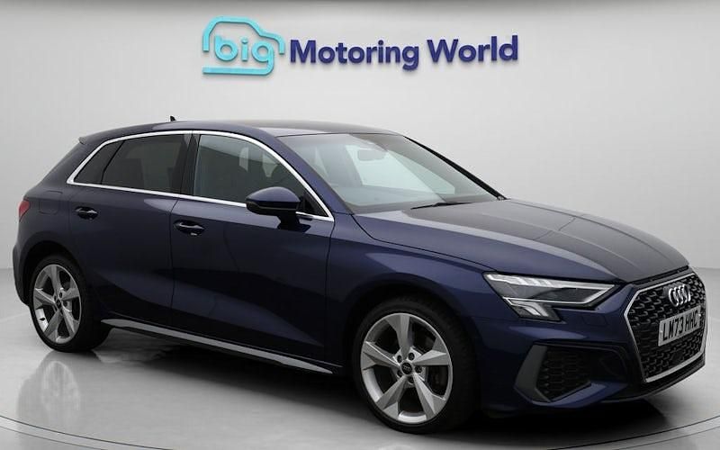 Used 2024 Audi A3 Sportback e-tron S-Line Sedan | £22,900 (Fair price) - Image 1/4