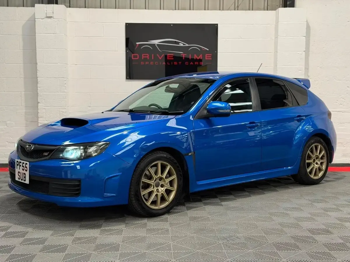 Used Subaru Impreza 2008 Blue Hatchback