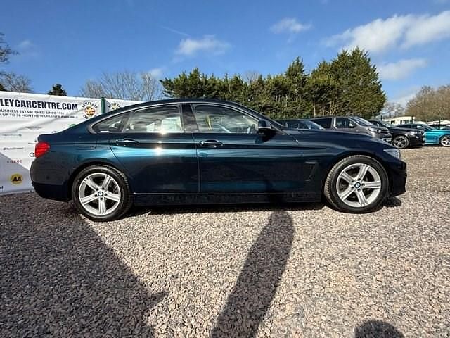 Used BMW 420 Comfort Edition 190 HP (139 kW) 2016 Blue Hatchback