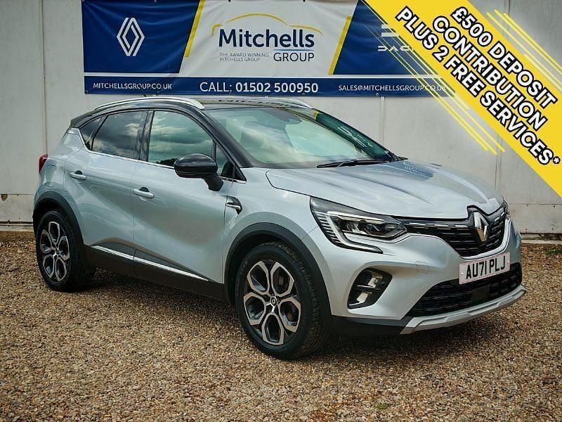 Highland grey with black roof Used 2021 Renault Captur Version S SUV | £13,995 (Fair price) - Image 1/1