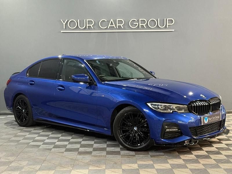 Blue Used 2021 BMW 320 M Sport Sedan | £22,990 (Fair price) - Image 1/4