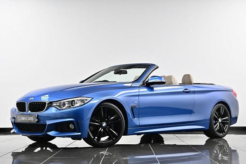 Used BMW 420 M Sport 2016 Blue Cabriolet