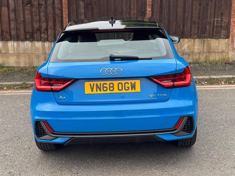 Used Audi A1 Sportback S-Line 2018 Blue Hatchback