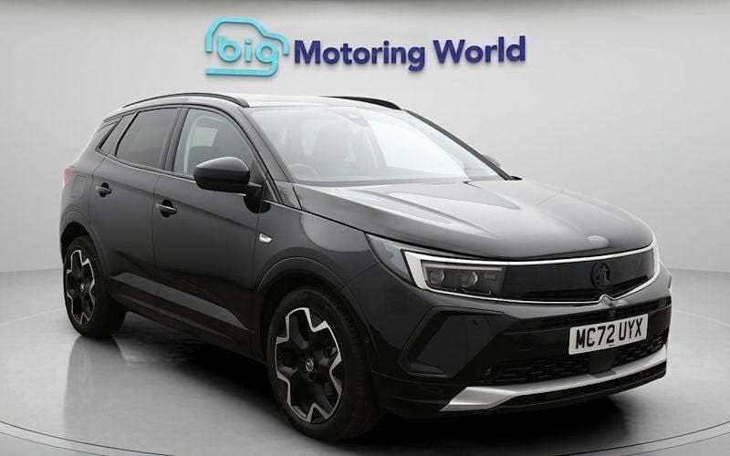 Used Vauxhall Grandland X Ultimate 131 HP (96 kW) 2023 Black SUV