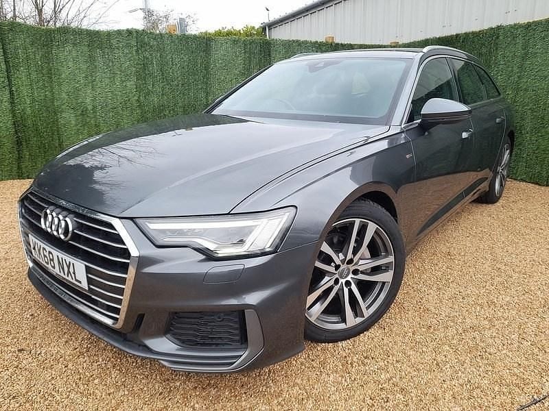 Used Audi A6 S-Line 204 HP (150 kW) 2019 Grey Estate