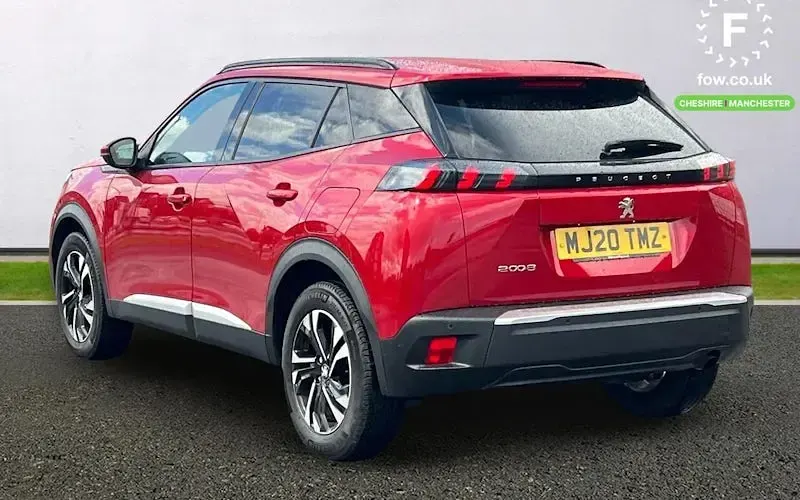 Gebraucht Peugeot 2008 Allure 101 PS (74 kW) 2020 Rot SUV