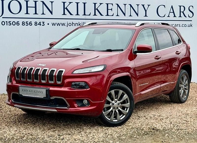Begagnad Jeep Cherokee Overland 200 HK (147 kW) 2017 Röd SUV