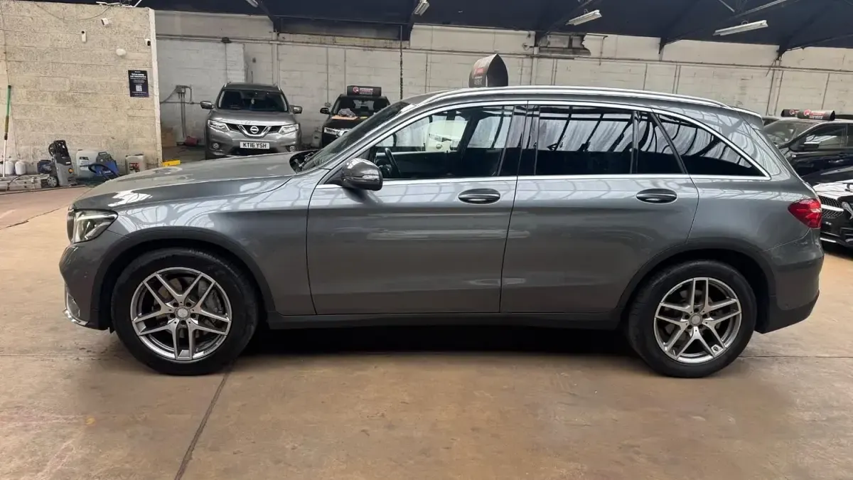 Used Mercedes GLC220 AMG line 170 HP (125 kW) 2016 Grey SUV