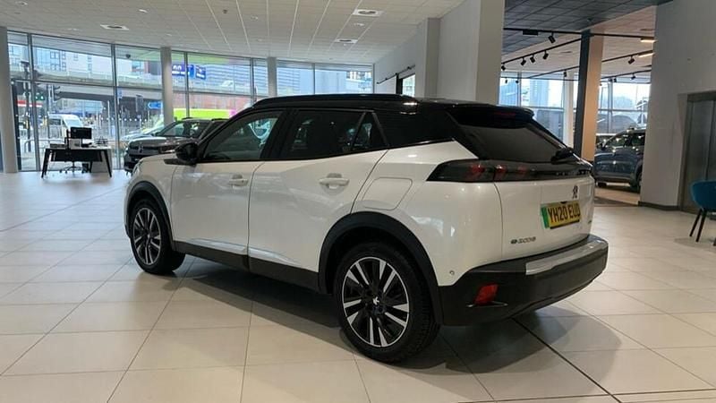 Used Peugeot e-2008 GT-line 98 kW (134 HP) 2020 White SUV