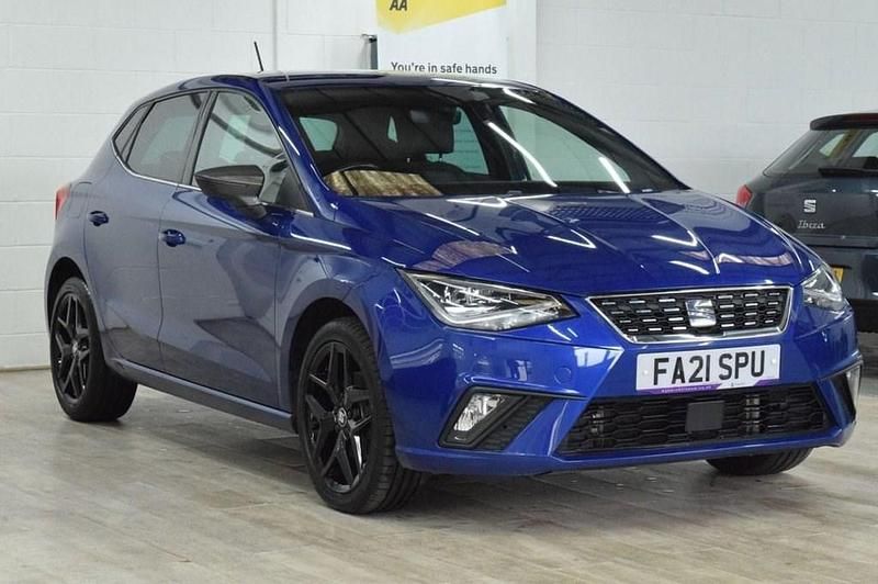 Used Seat Ibiza XCELLENCE 110 HP (80 kW) 2021 Blue Hatchback