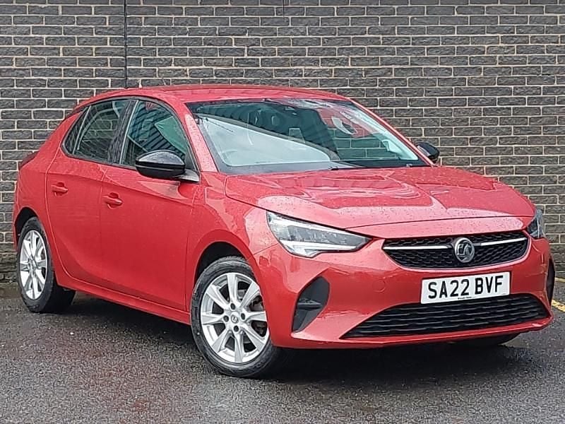 Red Used 2022 Vauxhall Corsa Edition Hatchback | £10,698 (Good price) - Image 1/4