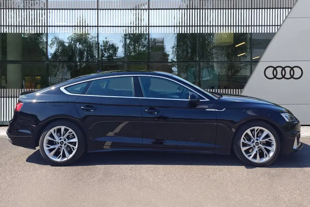 Used Audi A5 Sportback Sport 245 HP (180 kW) 2023 Black Hatchback