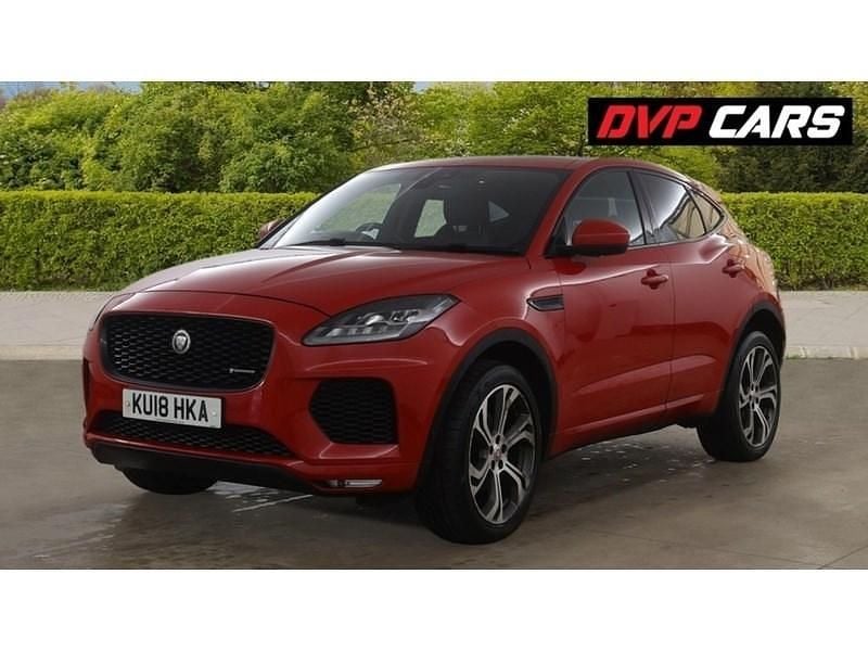 Used Jaguar E-Pace First Edition 180 HP (132 kW) 2018 Red SUV