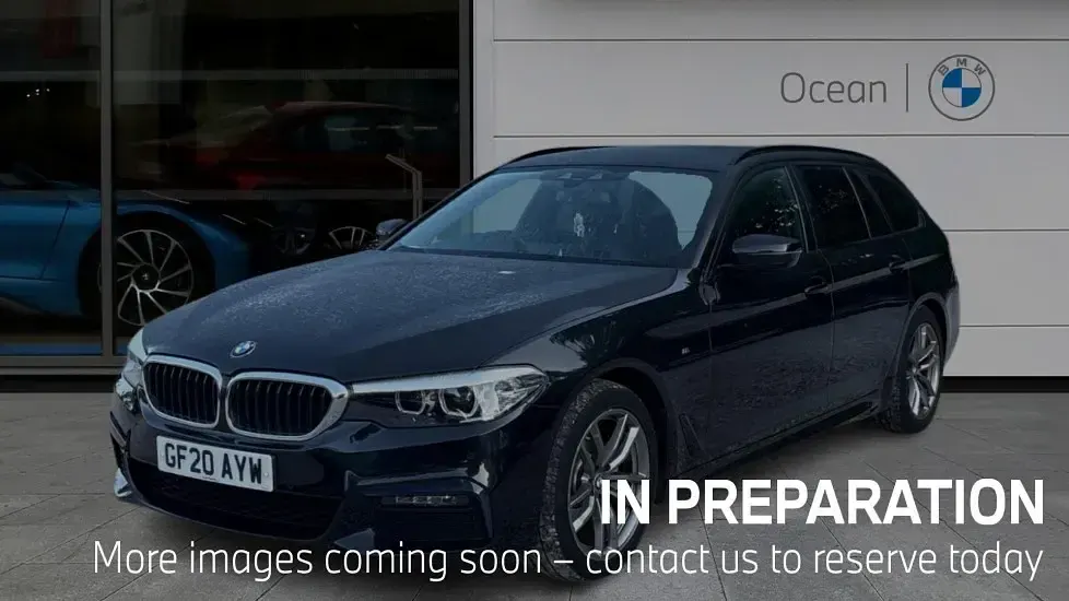 Used BMW 520 M Sport 181 HP (133 kW) 2020 Black Estate