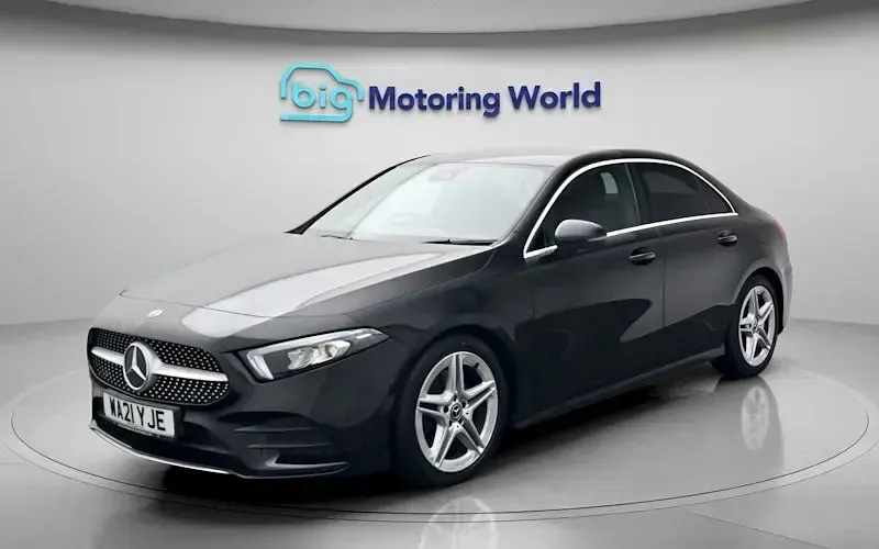 Used Mercedes A220 AMG line 190 HP (139 kW) 2020 Black Sedan