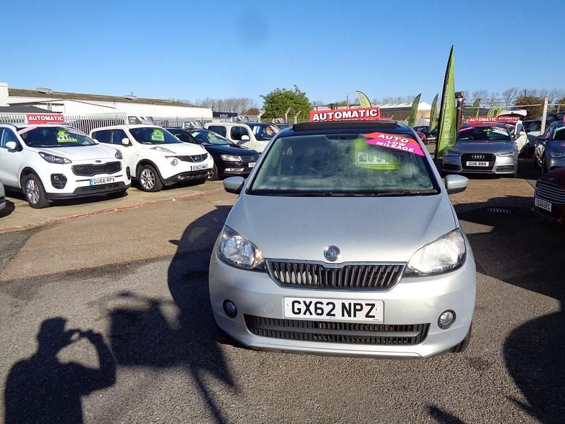Used Skoda Citigo Elegance 75 HP (55 kW) 2012 Silver Hatchback