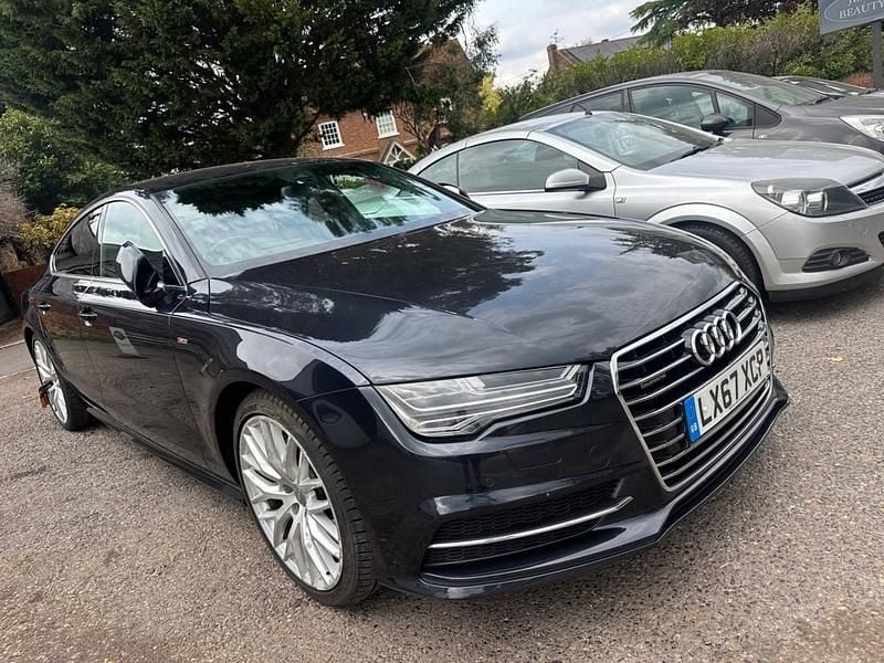 Blue Used 2017 Audi A7 S-Line Hatchback | £13,995 (Super price) - Image 1/4