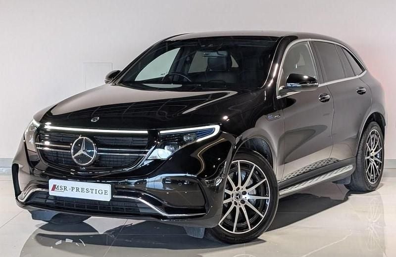 Used Mercedes EQC400 AMG line 300 kW (408 HP) 2020 Black SUV