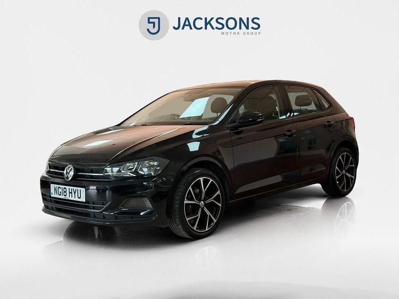 Used VW Polo SE 75 HP (55 kW) 2018 Black Hatchback