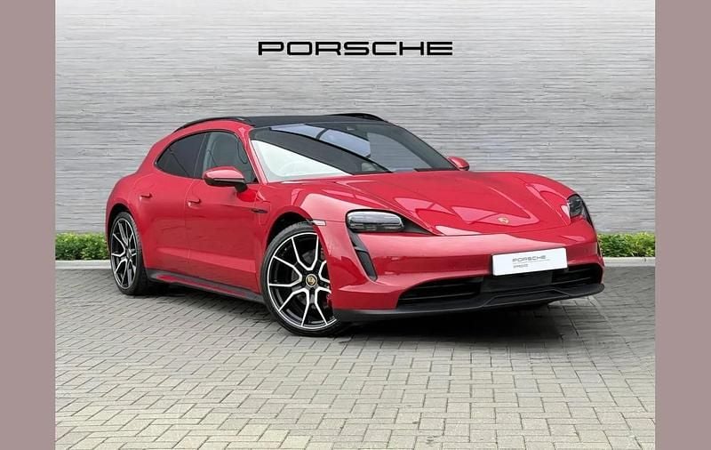 Used Porsche Taycan 419 kW (571 HP) 2024 Red Estate